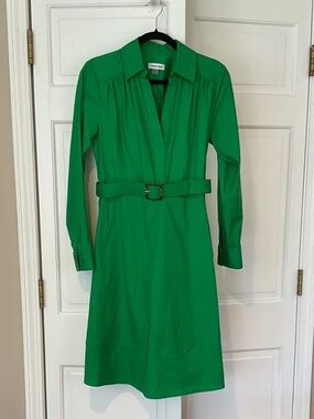 calvin klein green bell sleeve dress Buy Adrianna Papell Green Bell Sleeve Tie Front Dress from Next USA
